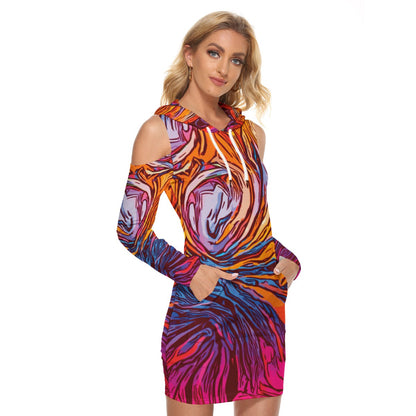“Cyclonic” Women's Tight Dress