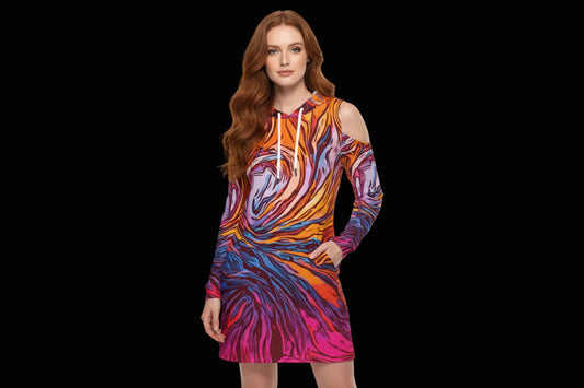 “Cyclonic” Women's Tight Dress