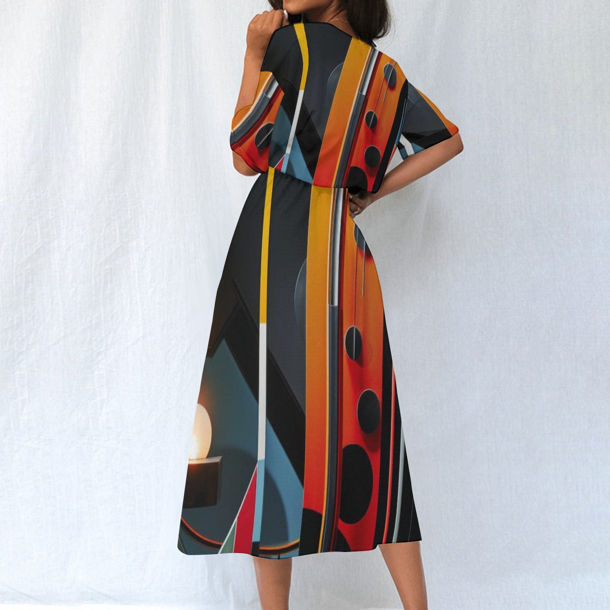 "Mars" Women's Elastic Waist Dress