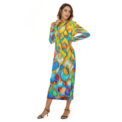 “Prism” Print Women's Hip Dress