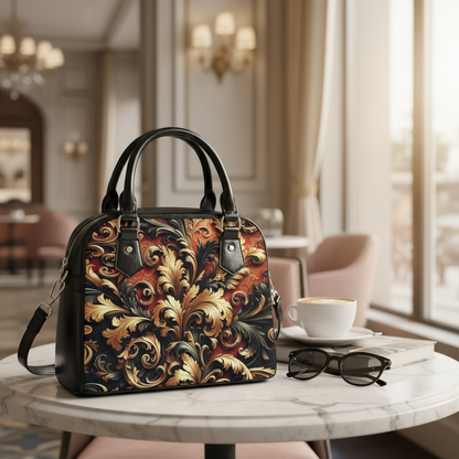 “Baroque” Handbag With Single Shoulder Strap