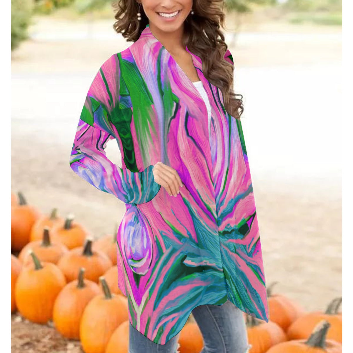 “Noosa” Women's Cardigan With Long Sleeve