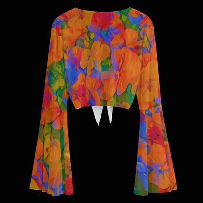 “Colour Garden”  Women's Blouse