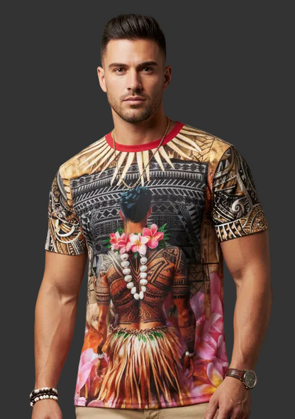 “Toa” Men's O-Neck T-Shirt