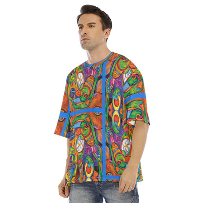 “Zoran” Men's Drop Shoulder T-shirt With Short Sleeve