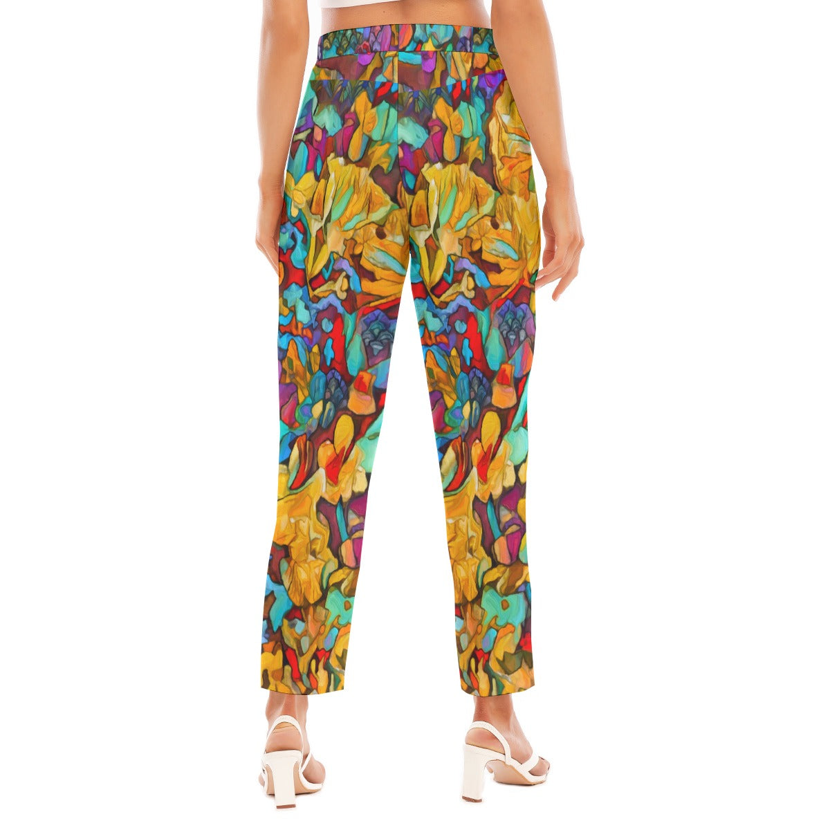 “Abundance” Women's Loose Straight-leg Pants