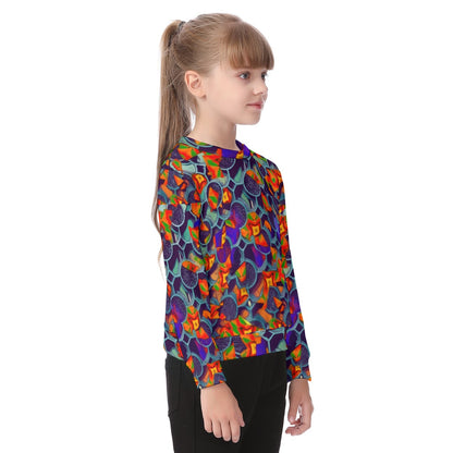 “Botanic Nebula”  Kid's Thicken Sweater