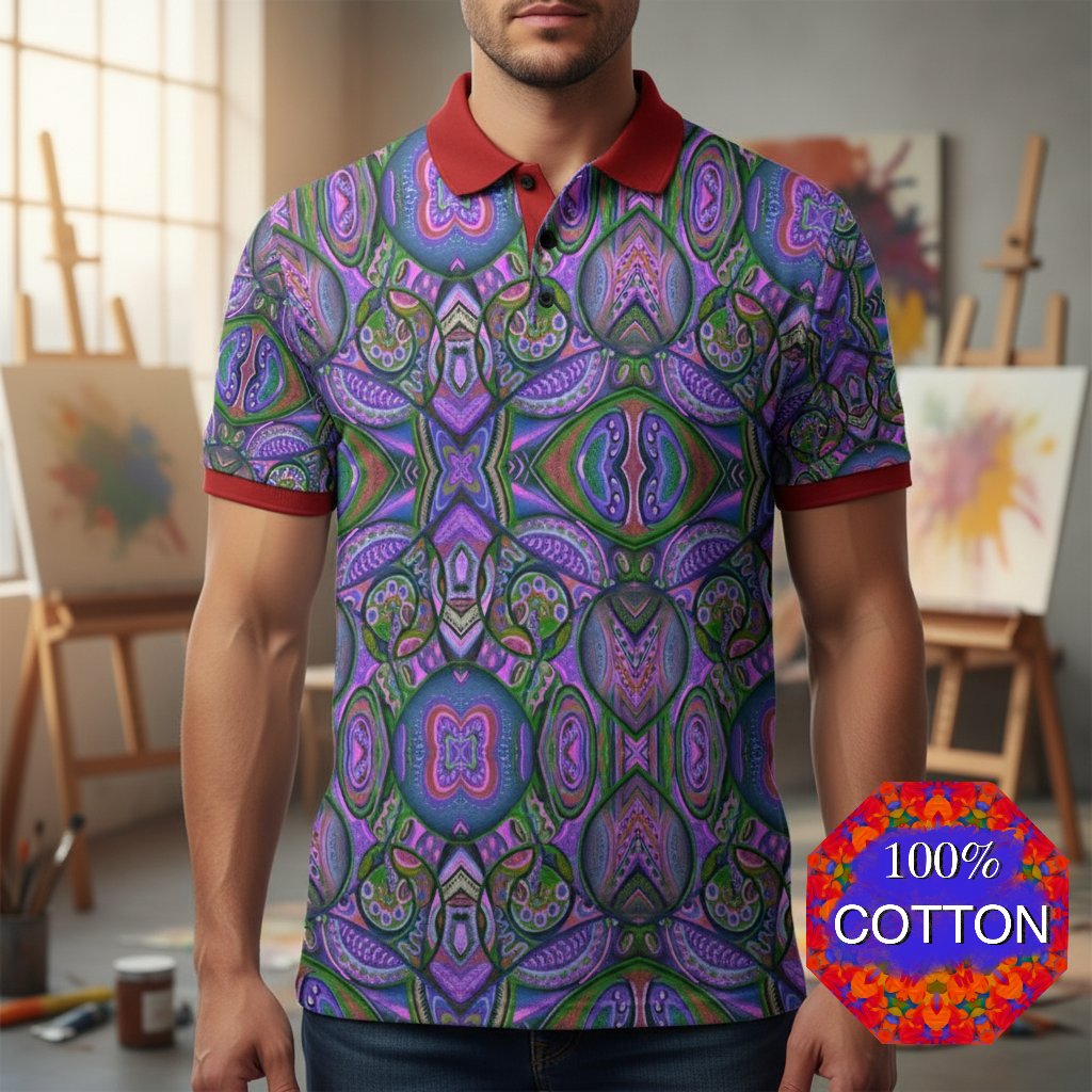 “Tetra” Men's Business Collared Shirt|115GSM Cotton poplin