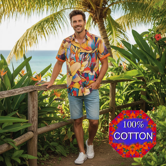 “Sensori” Men's Breathable Cotton Shirt|125GSM