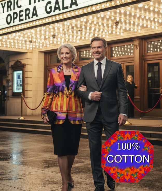 “Carnival” Women's Leisure Blazer | 245GSM Cotton