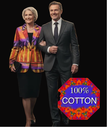 “Carnival” Women's Leisure Blazer | 245GSM Cotton