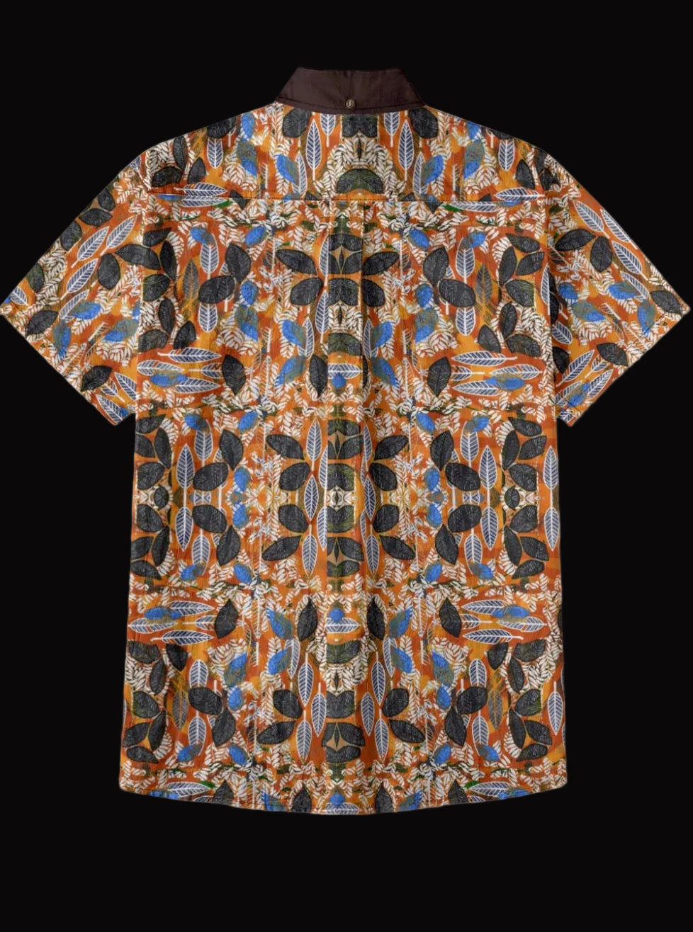 “Brambled” Men's Breathable Cotton Shirt|125GSM