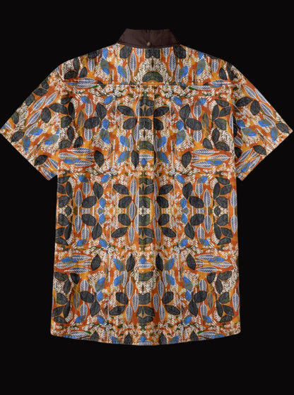 “Brambled” Men's Breathable Cotton Shirt|125GSM