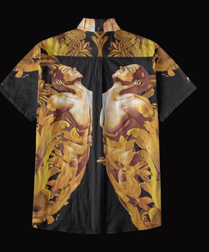 “Botanica” Men's Breathable Cotton Shirt|125GSM