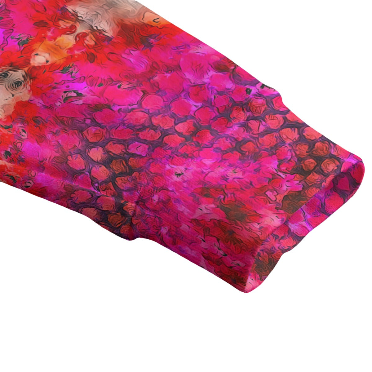 Unisex V-neck Knitted Fleece Cardigan With Button Closure