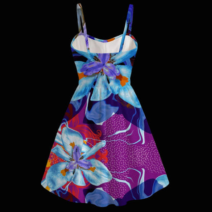 “The Blue Dietes” Spaghetti Strap Dress