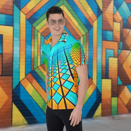 “Opera House 1” Print Men's Shirt