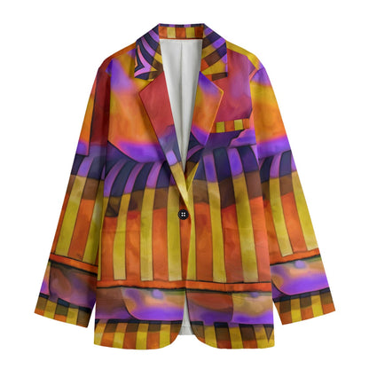 “Carnival” Women's Leisure Blazer | 245GSM Cotton