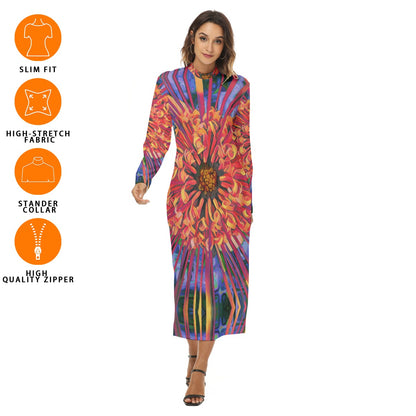 “Protea”  Women's Hip Dress