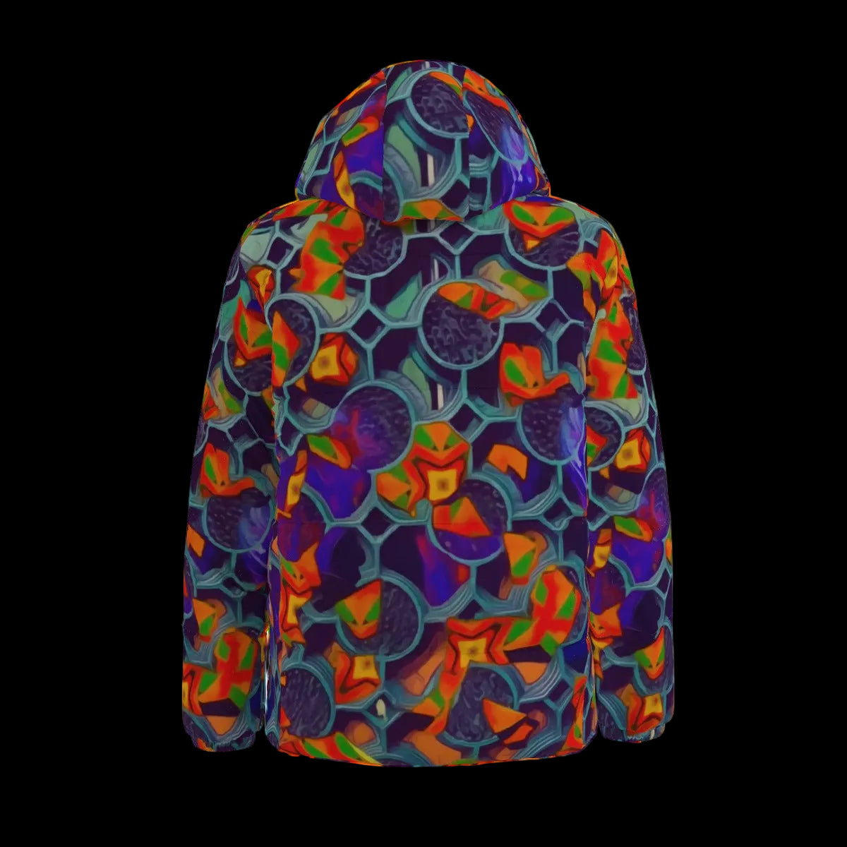 “Botanic Nebula”  Unisex Down Jacket