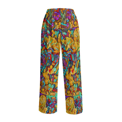 “Abundance”  Unisex Wide Leg Pants | Interlock