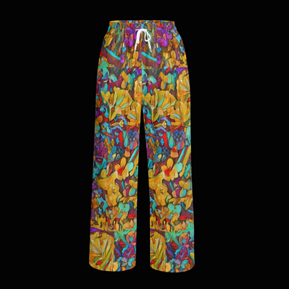 “Abundance”  Unisex Wide Leg Pants | Interlock
