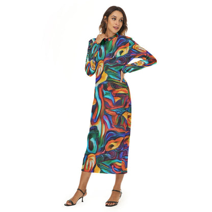 “Black Opal” Women's Hip Dress
