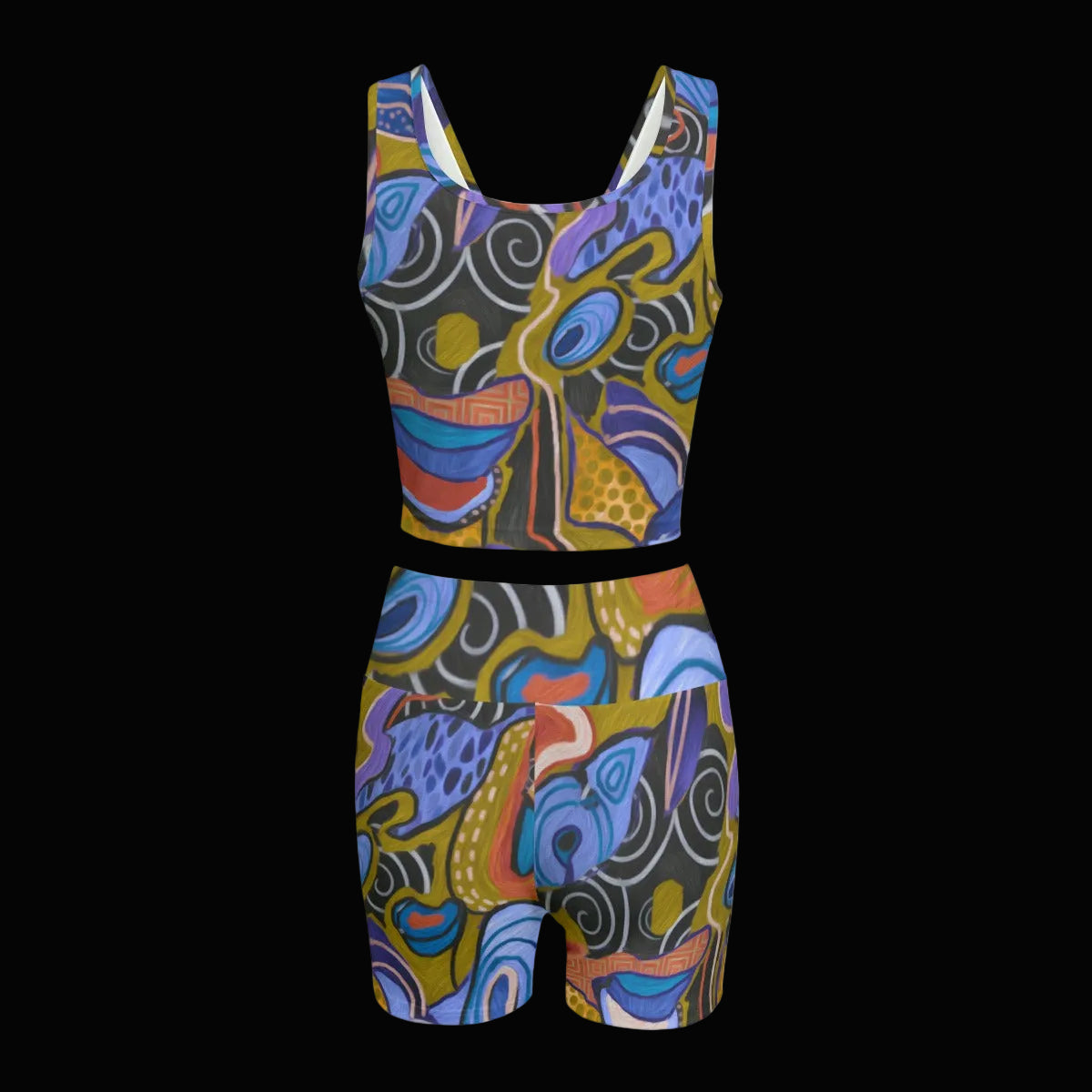 “Organic Echoes” Women's Yoga Set