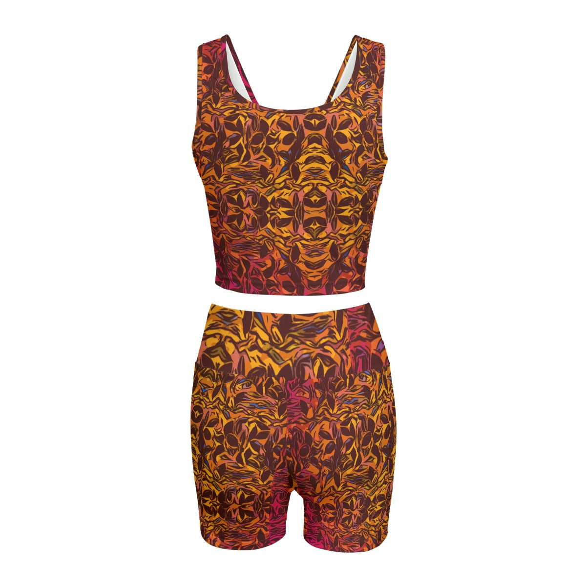 “Tribal Sunset” Women's Yoga Set