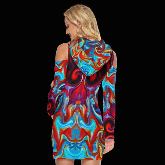 “Aurora Flare” Women's Tight Dress