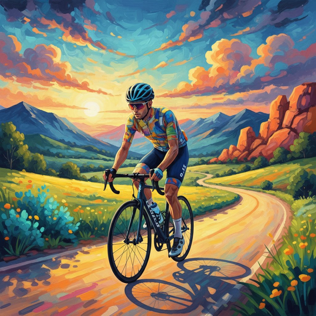 “Kaleidoscope” Women's Anti-Slip Raglan Cycling Jersey With Short Sleeve