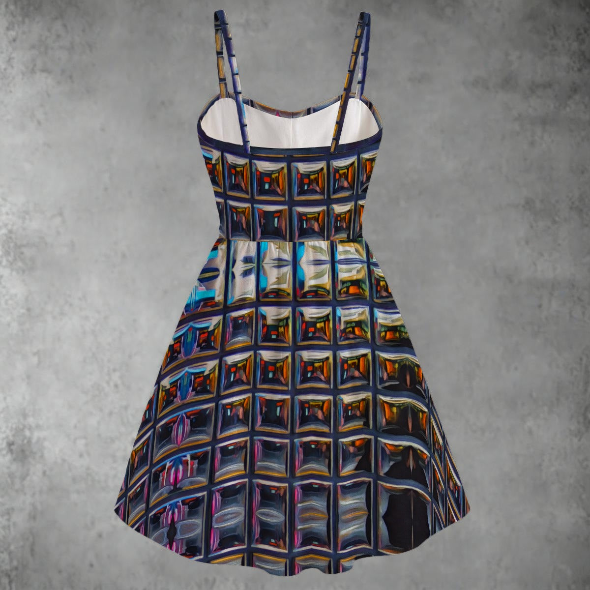 “Armoury” Women's Spaghetti Strap Dress