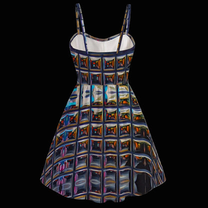 “Armoury” Women's Spaghetti Strap Dress