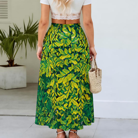 “Hedge” Women's Maxi Chiffon Skirts With Lining