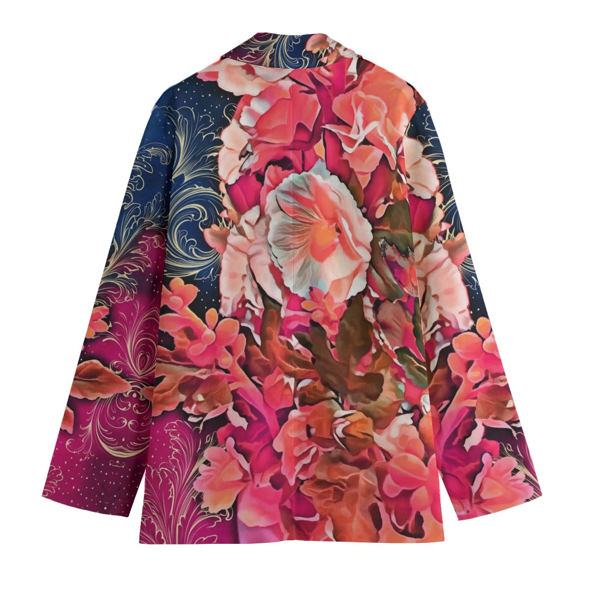 “Celestial bloom” inter Women's Leisure Blazer