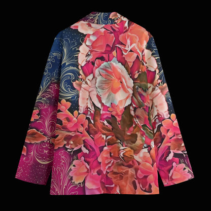 “Celestial bloom” inter Women's Leisure Blazer
