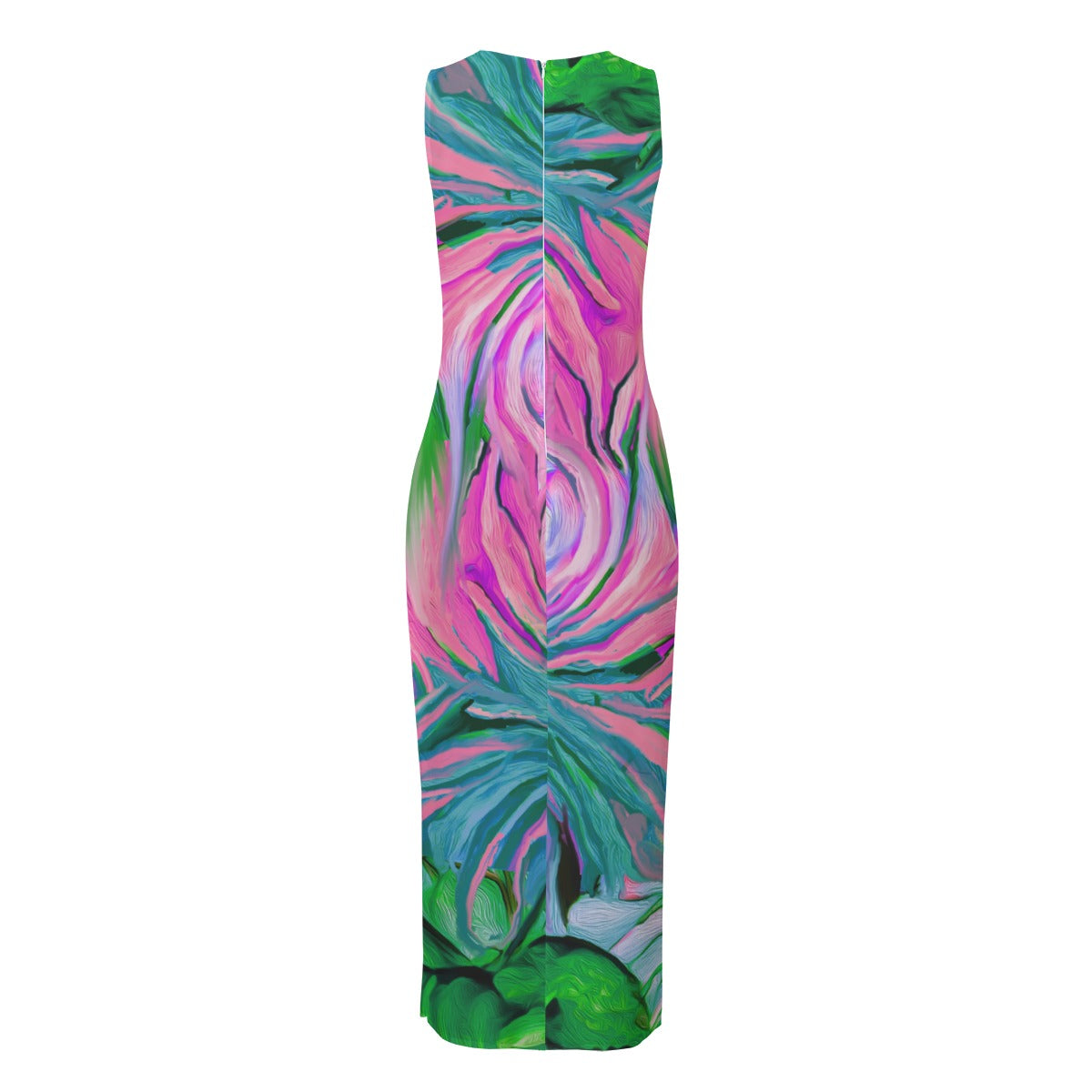 “Noosa” Women's Beach Perspective Chiffon Sleeveless Dress