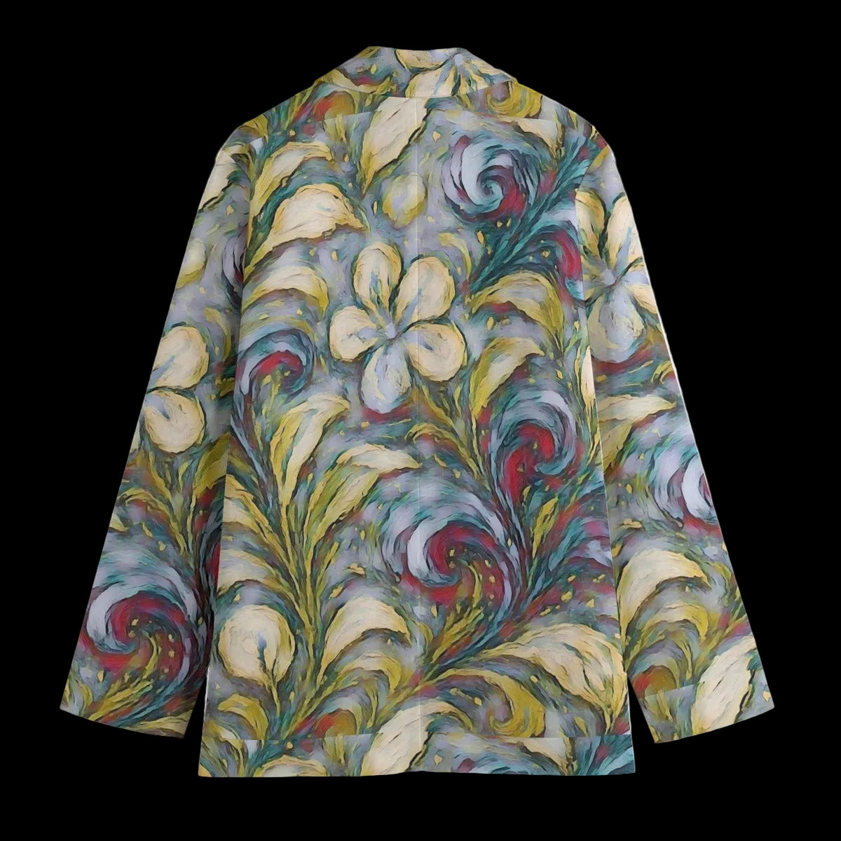 “Whispers of Spring” Women's Leisure Blazer | 245GSM Cotton