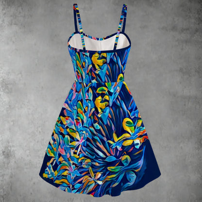 “Florina” Women's Spaghetti Strap Dress