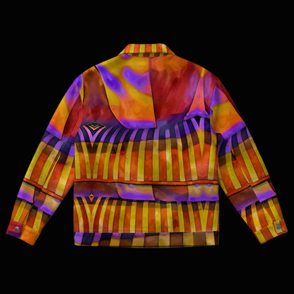 “Carnival” Unisex Collared Jacket
