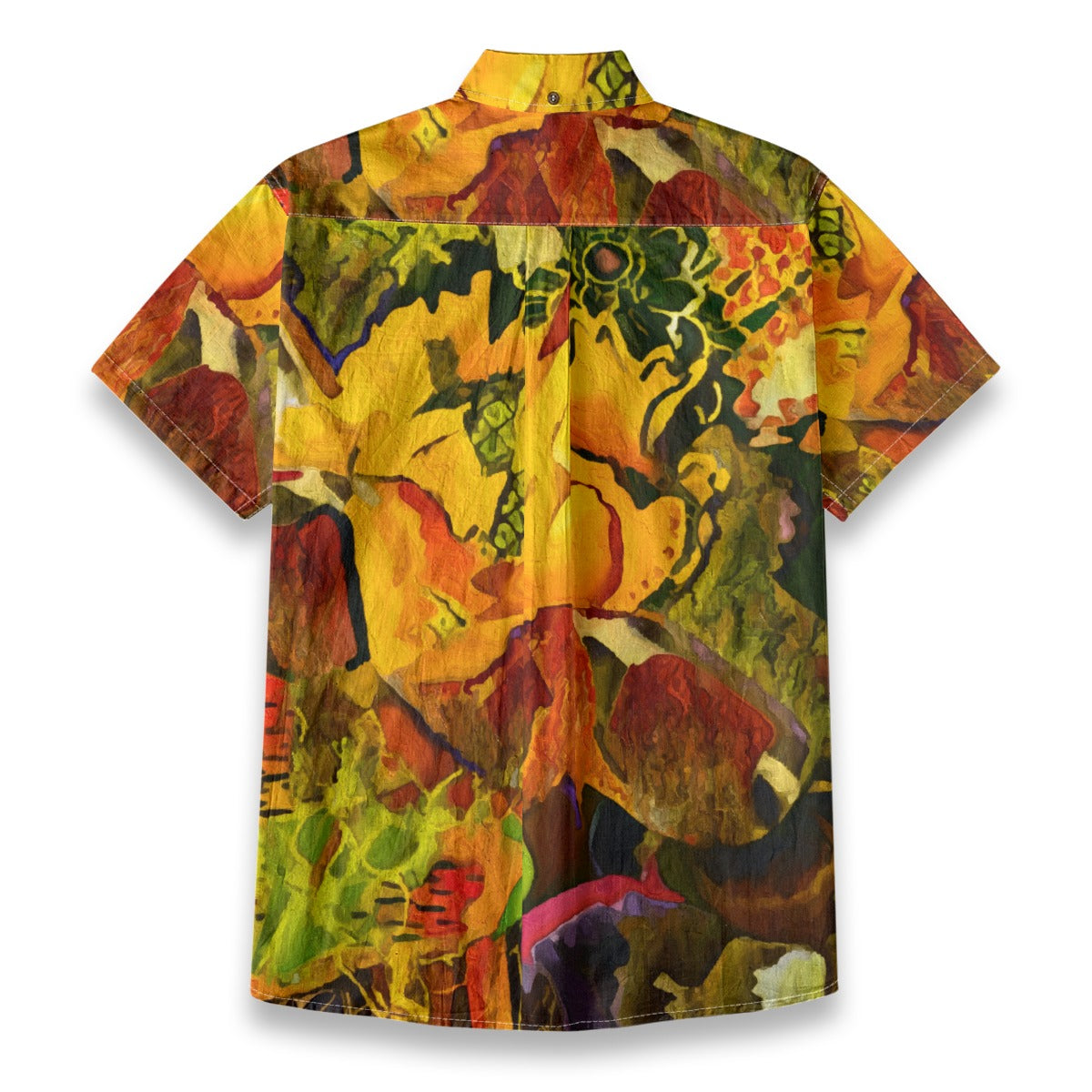 All-Over Print Men's Breathable Cotton Shirt|125GSM