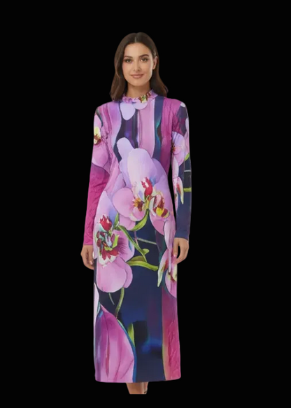 “Pink Orchid” Hip Dress