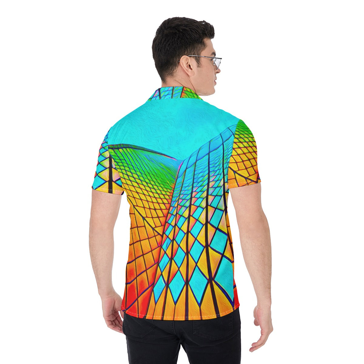 “Opera House 1” Print Men's Shirt