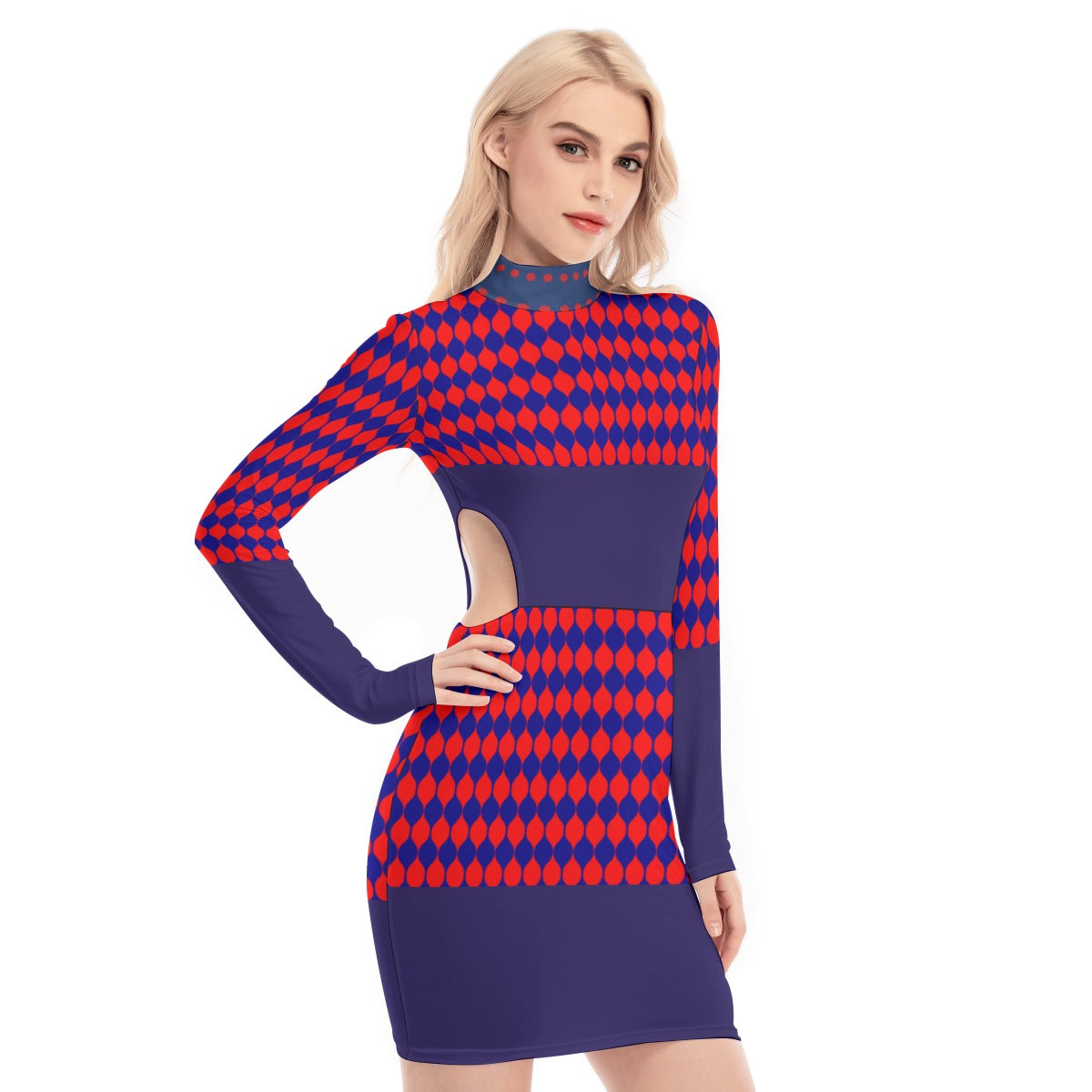 “Selene”  Women's Waist Hollow Hip Dress