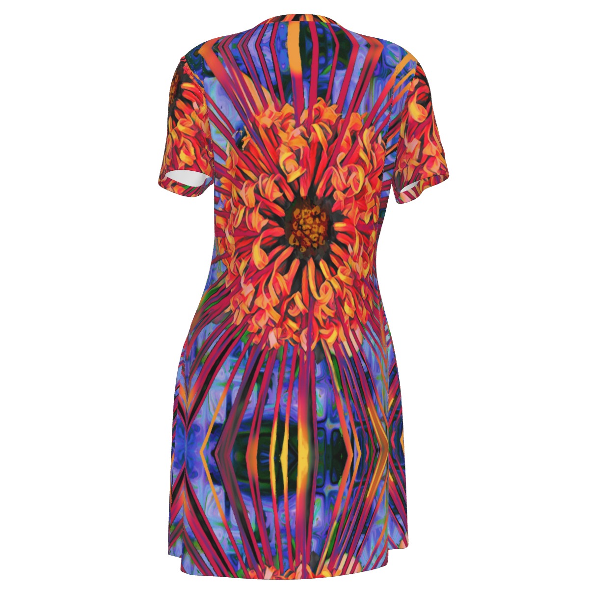 “Protea”  V Neck Dress|180GSM Cotton