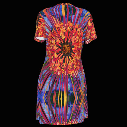 “Protea”  V Neck Dress|180GSM Cotton