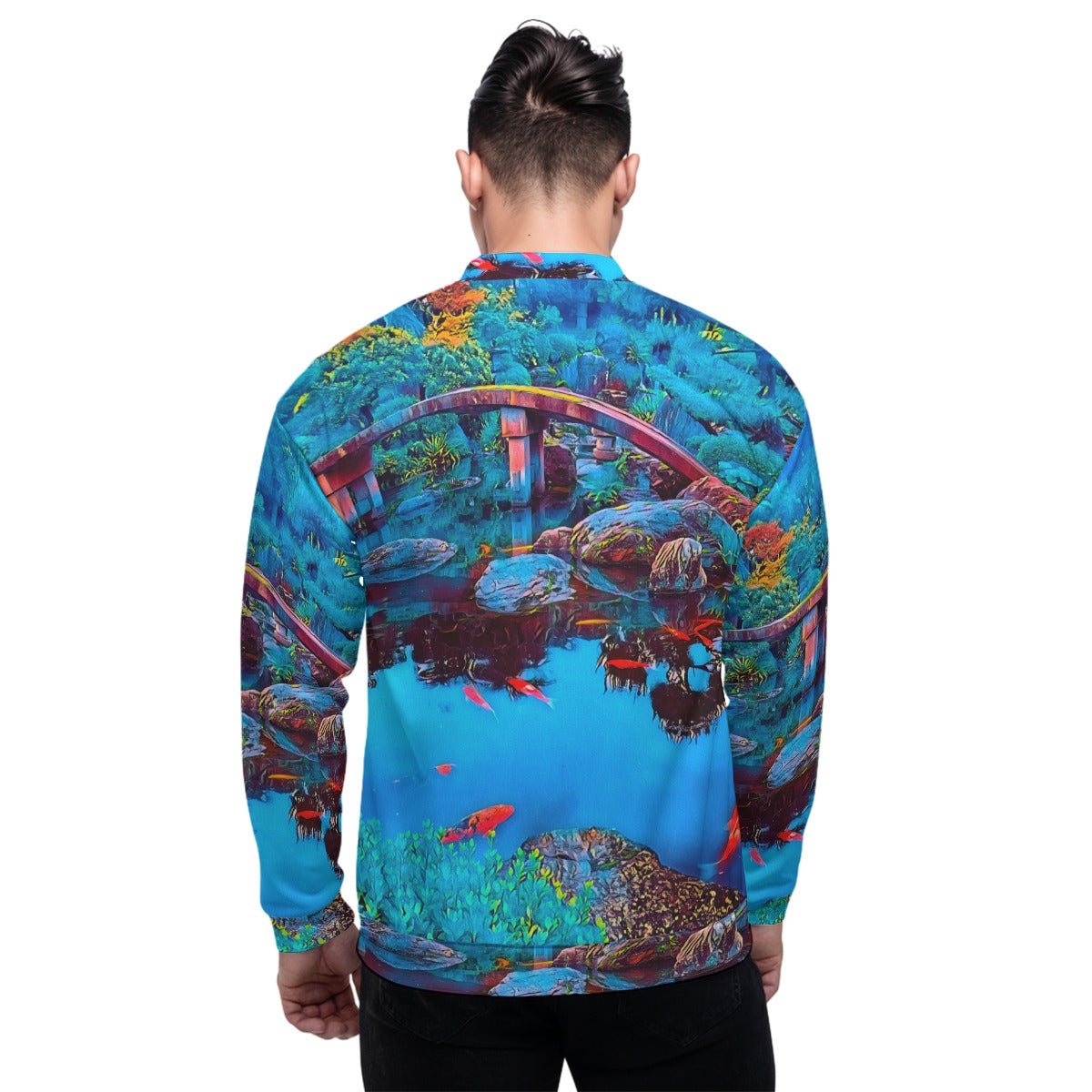“Oriental Paradise” Unisex Bomber Jacket