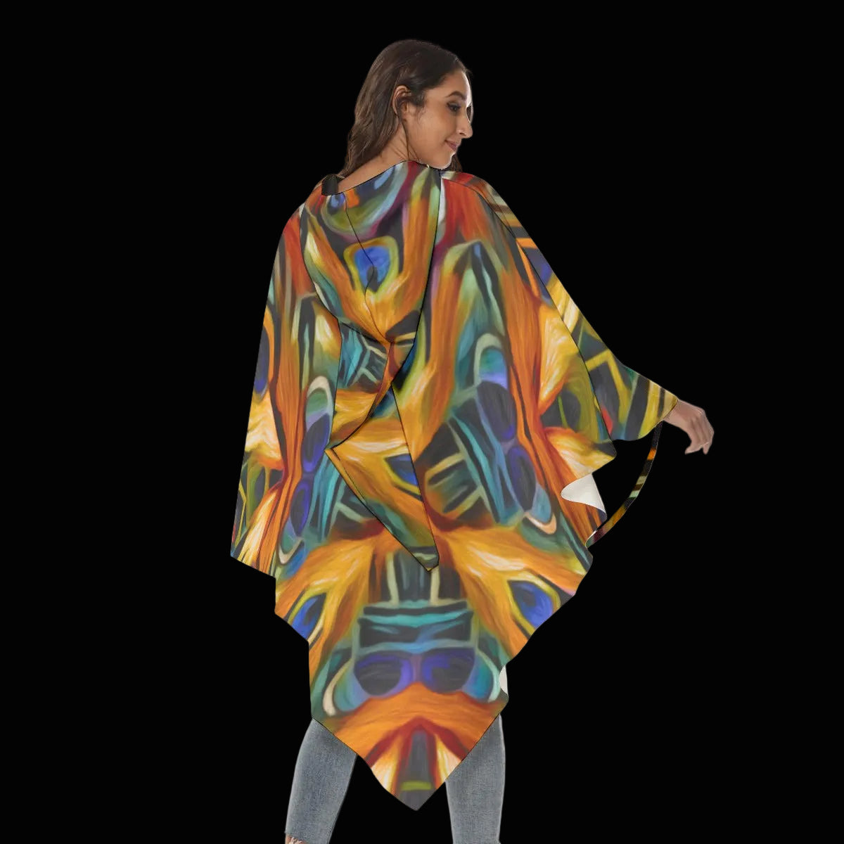 “Exotic Rhythms” Unisex Cloak