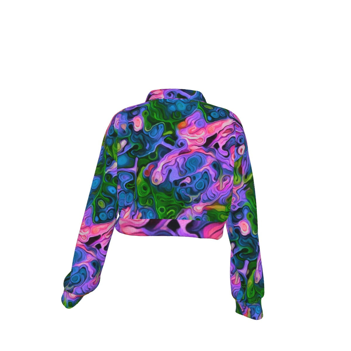 “Wonder Weave” Women's Hoodie with Half Zipper