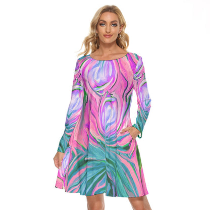 “Noosa” Women's Crew Neck Dress